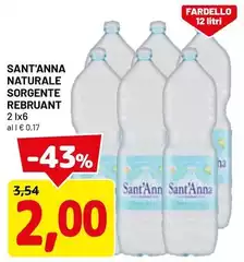 Sant'anna - Naturale Sorgente Rebruant