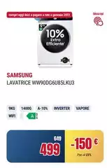Samsung - Lavatrice WW90DG6U85LKU3