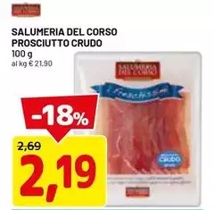 Salumeria del corso - Salumeria Del Corso Prosciutto Crudo