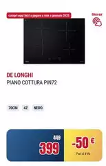De Longhi - Piano Cottura Pin72