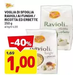 Voglia di sfoglia - Voglia Di Sfoglia Ravioli Ai Funghi/ Ricotta Ed Erbette