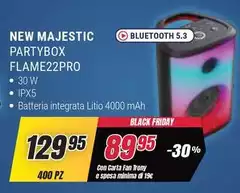 Majestic - Partybox Flame22pro