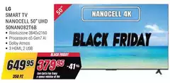 LG - Smart Tv Nanocell 50" UHD 50NANO82T6B