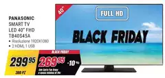 Panasonic - Smart Tv Led 40" Fhd Tb40s4sa