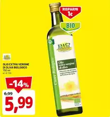 Rio Mare - Olio Extra Vergine Di Oliva Biologico