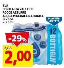 Eva - Fonti Alta Valle Po Rocce Azzurre Acqua Minerale Naturale