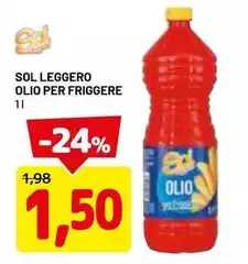 Sol leggero - Olio Per Friggere