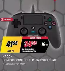 Nacon - Compact Controller Ps4 Ps40fcpad