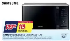 Samsung - Microonde MG2AK3515AS