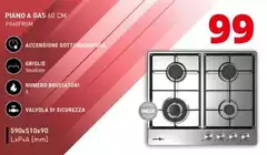 Smartway - Piano A Gas 60 Cm PG60FRSM