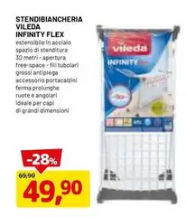 Flexi - Stendibiancheria Vileda Infinity