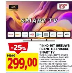 Inno-Hit - IH55UWB Frame Televisore Smart Tv