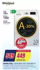 Whirlpool - Lavatrice FFB 1048 BSV IT 