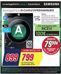 Samsung - Asciugatrice Ai-Control DV90DG6845LBU3 