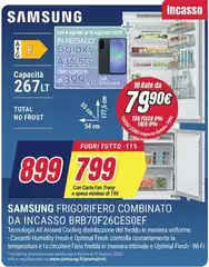Samsung - Frigorifero Combinato Da Incasso BRB70F26CES0EF