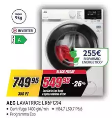 Aeg - Lavatrice LR6FG94