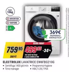Electrolux - Lavatrice EW6FBG210G