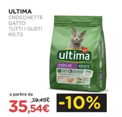 Ultima - Crocchette Gatto Tutti I Gusti