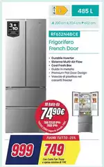 Hisense - RF632N4BCE Frigorifero Side-by-side Libera Installazione 485 L E Acciaio Inox