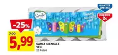 Smile - Carta Igienica 3 Veli