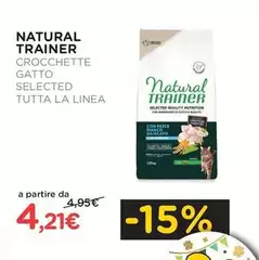Natural Trainer - Crocchette Gatto Selected Tutta La Linea