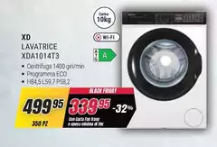 Lavatrice XDLA1014T3