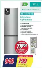 Hisense - Frigorifero Combinato RB434N4BCB