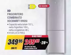 Frigorifero Combinato XDCBMRF159DSI