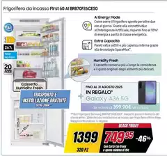 Samsung - Frigorifero Da Incasso First 60 AI BRB70F26CEC5O