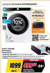 Samsung - Lavatrice AI-Control WW90DGUE85LK