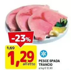 Pesce Spada Trancio