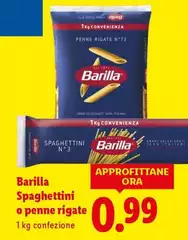 Barilla - Spaghettini O Penne Rigate