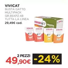 Vivicat - Busta Gatto Multipack 