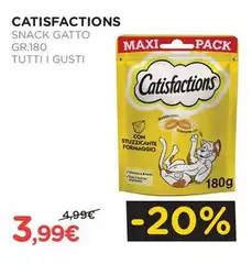 Catisfactions - Snack Gatto 