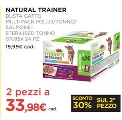 Natural Trainer - Busta Gatto Multipack Pollo