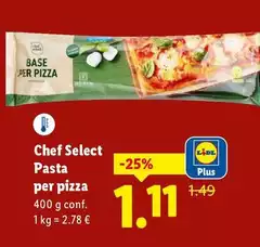 Chef Select - Pasta Per Pizza
