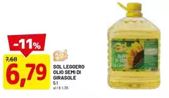 Sol leggero - Olio Semi Di Girasole