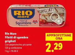 Rio Mare - Filetti Di Sgombro Grigliati