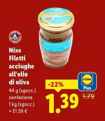 Nixe - Filetti Acciughe All'Olio Di Oliva