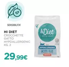 Hi Diet - Crocchette Gatto Hypoallergenic
