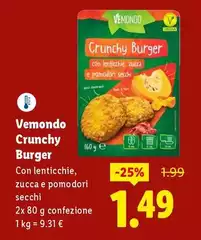 Vemondo - Crunchy Burger