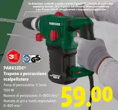 Parkside - Trapano A Percussione Scalpellatore