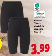 Esmara - Shorts Da Ciclista Da Donna