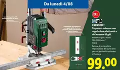 Parkside - Trapano A Colonna Con Regolazione Elettronica Del Numero Di Giri