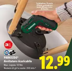 Parkside - Avvitatore Ricaricabile