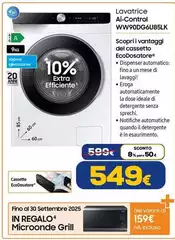 Samsung - Lavatrice AI Control WW90DGGU85LK
