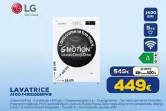 LG - Lavatrice AI DDFAN1009Nwb