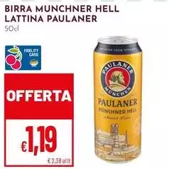 Paulaner - Birra Munchner Hell