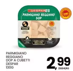 Despar - Parmigiano Reggiano DOP A Cubetti