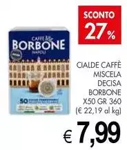Caffe borbone - Cialde Caffè Miscela Decisa